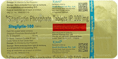 Sitagliptin 100 Tablet 7 Sitagliptin 100 Tablet 7